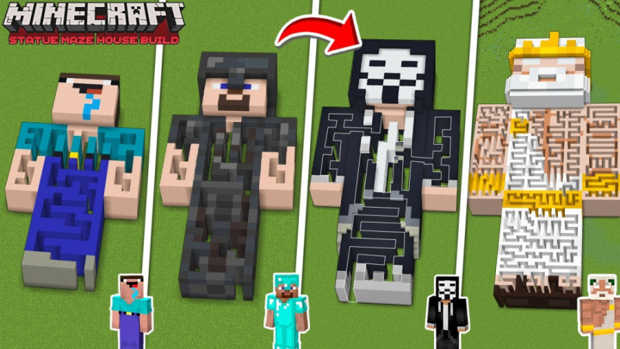 بهترین ماز در ماینکرفت!! ماینک...