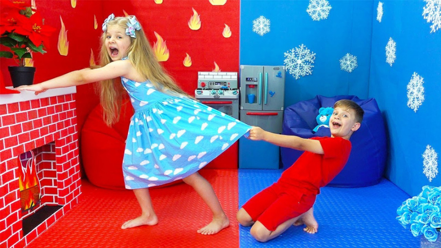 چالش سرد و گرم جدید  دیانا و ر...