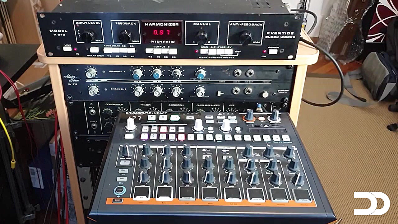 تست درام ماشین آرتوریا Arturia...