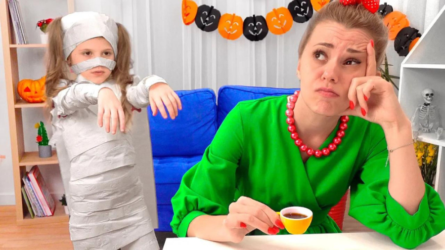 برنامه کودک ایوا  هالووین  بان...