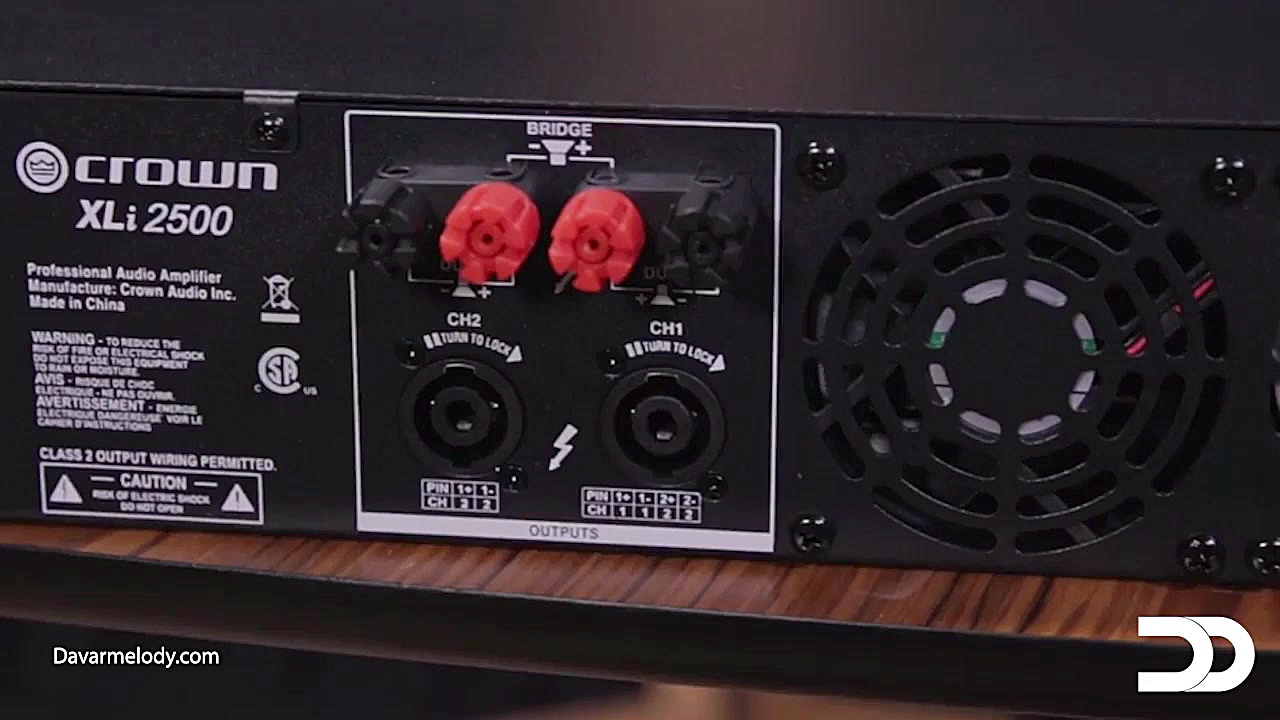 معرفی آمپلی فایر کرون Crown XL...