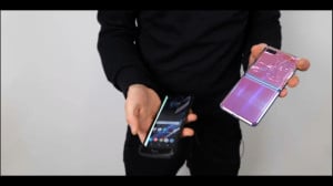 تست سقوط و مقایسه گوشی Samsung...