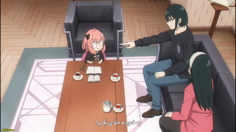 (انیمه جاسوس خانواده قسمت ۶(پا...