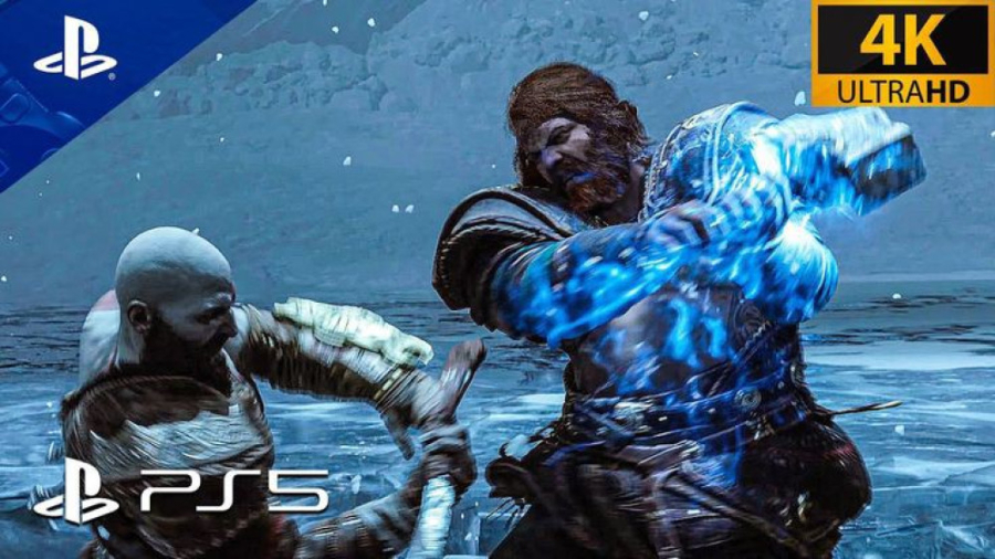 مبارزه نهایی ثور VS کریتوس گاد...