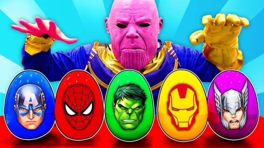 تخم مرغ ابرقهرمانان و تانوس ها...