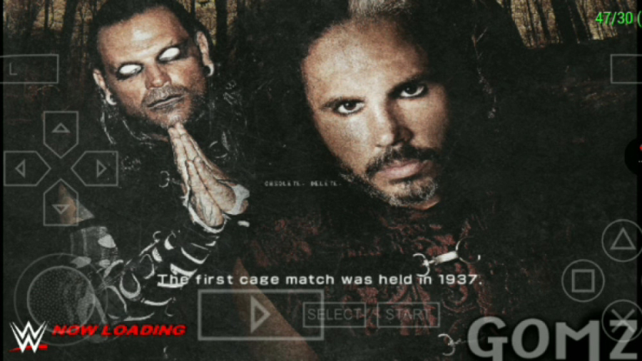 مسابقه ادج و رومن رینز در psp