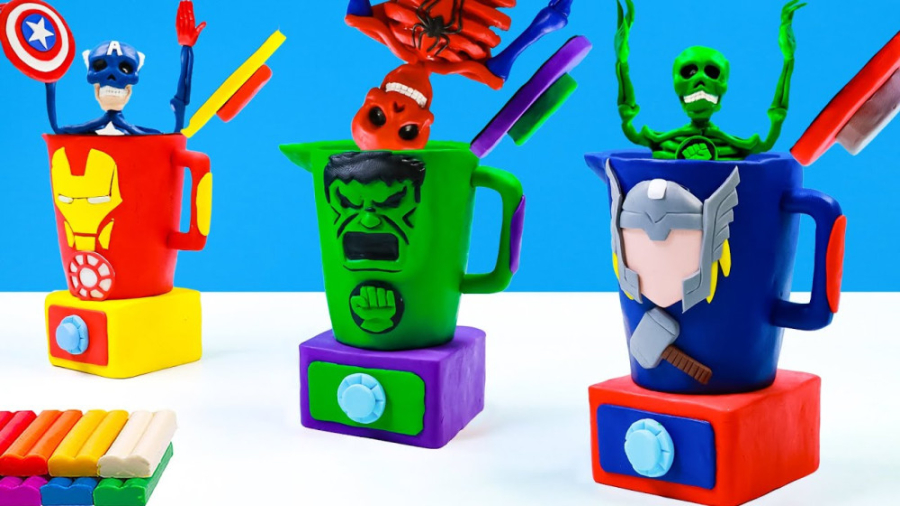 لیوان خمیری مرد عنکبوتی هالک...