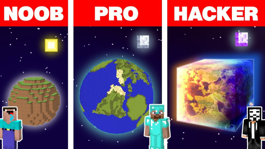 سیاره در ماینکرفت!! ماینکرفت م...