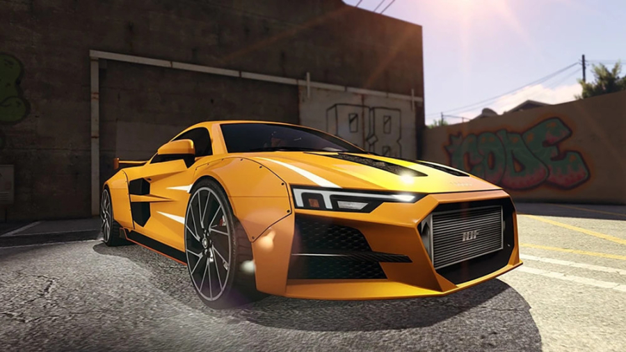 ماشین اسپرت خفن جی تی ای وی ((...