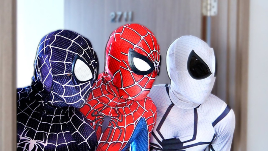 مبارزه اسپایدر من و ونوم ، چال...