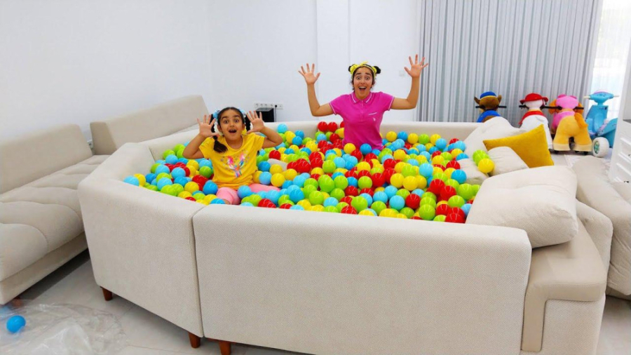 برنامه کودک اسماء استخر توپ جا...