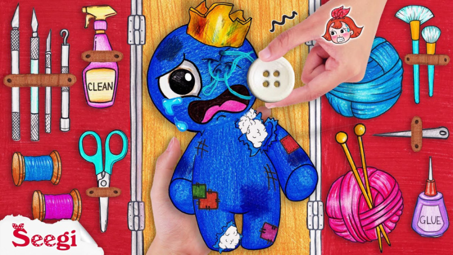 ایده کارتونی | دوستان رنگین کم...