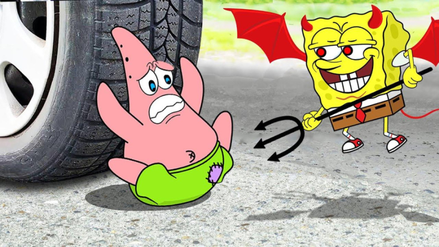 له کردن وسایل کیوت زیر چرخ ماش...