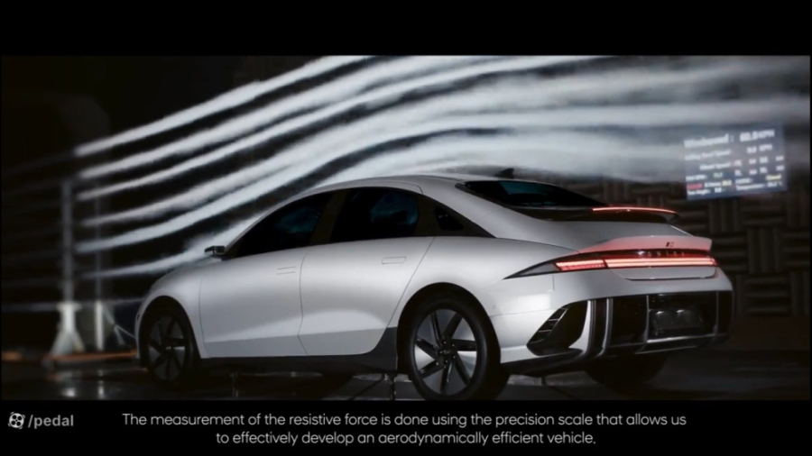 طراحی آیرودینامیک هیوندای آیون...