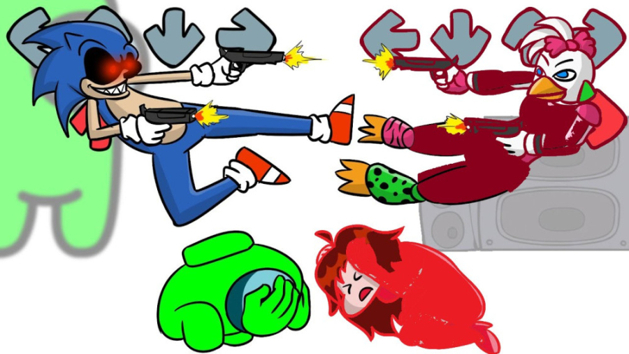 انیمیشن ترکیبی امانگ اس  فناف...