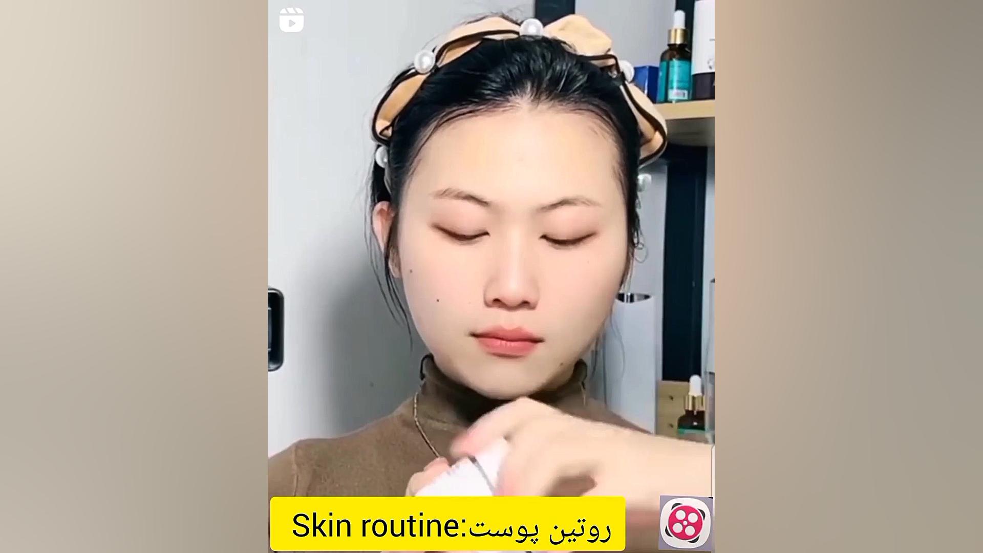 روتین پوست رسیدگی به پوست مراق...