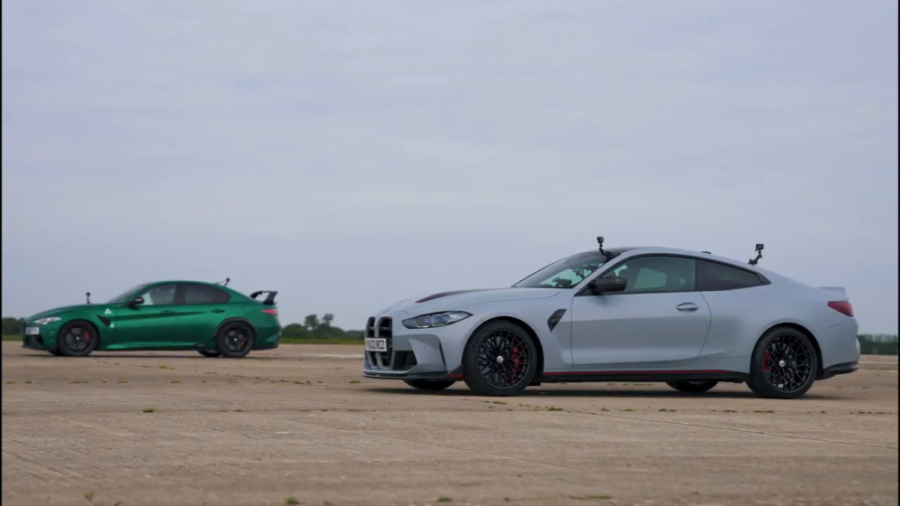 درگ بی ام و M4 و الفارومئو جول...