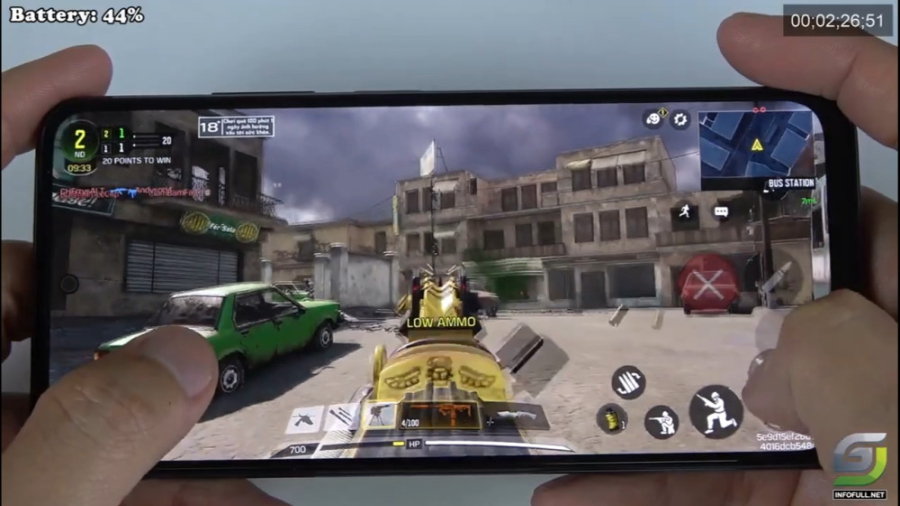 تست اجرای بازی Call of Duty رو...