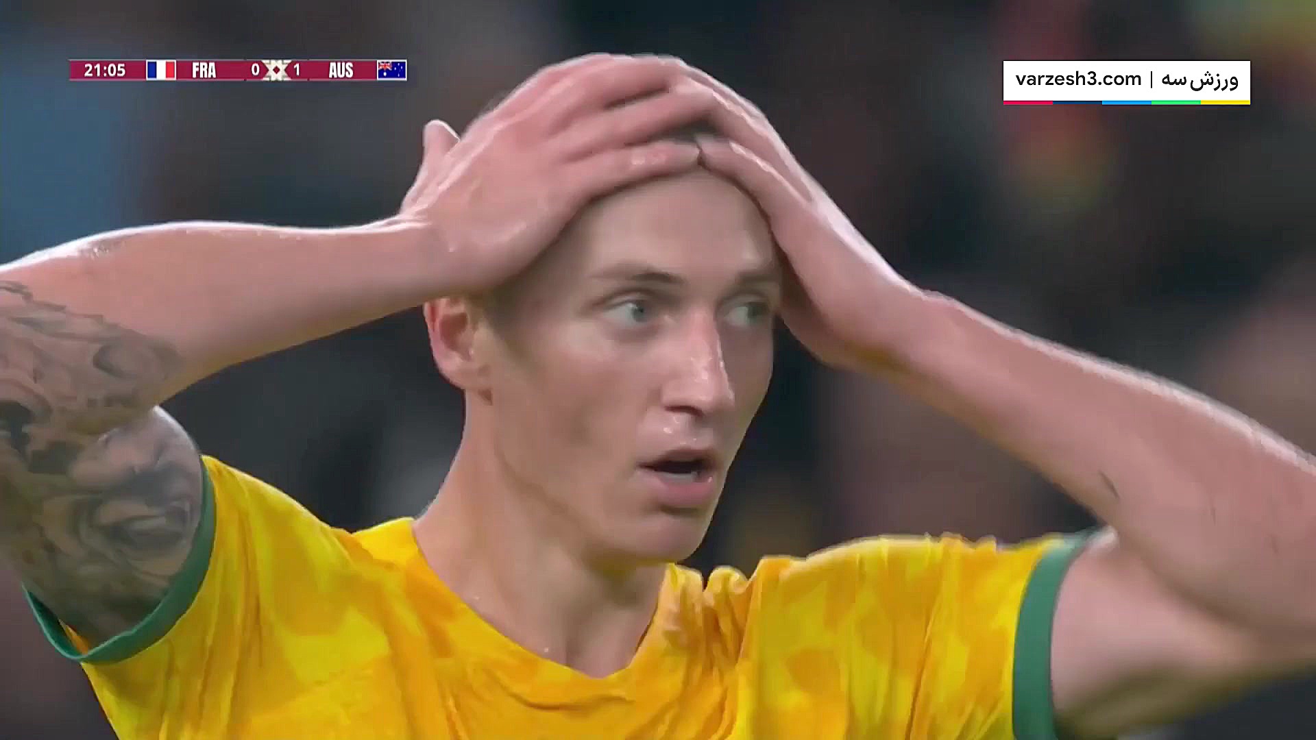 خلاصه بازی فرانسه و استرالیا ج...