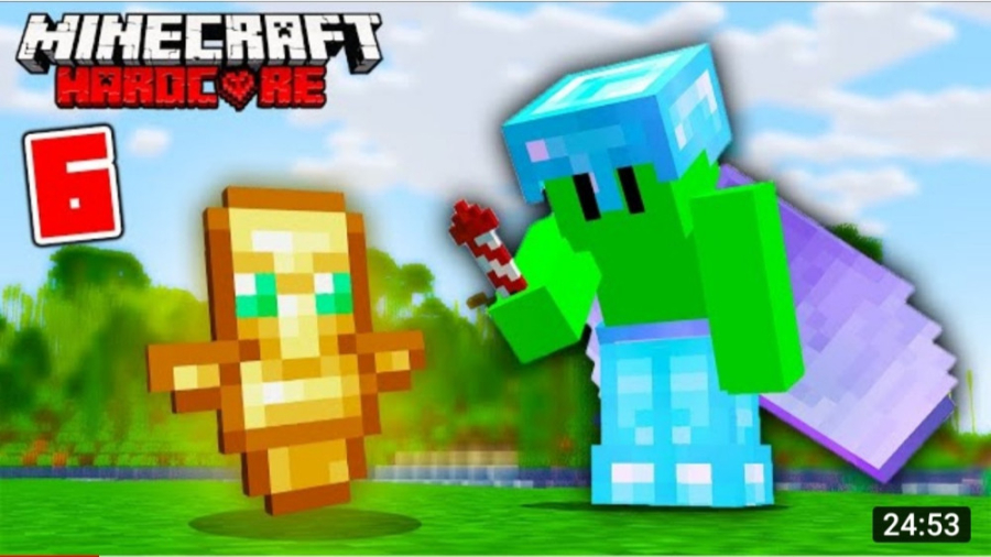 ماینکرافت هاردکور ۶ تاتم بیبی