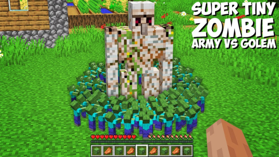 ماین کرفت لیمو و زامبی ها | ما...