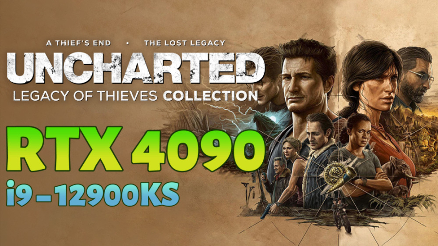 عملکرد بازی آنچارتد ۴ روی کارت...