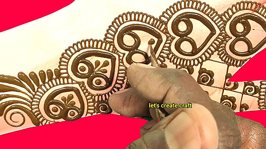مراحل نقش حنای عربی بر روی دست...
