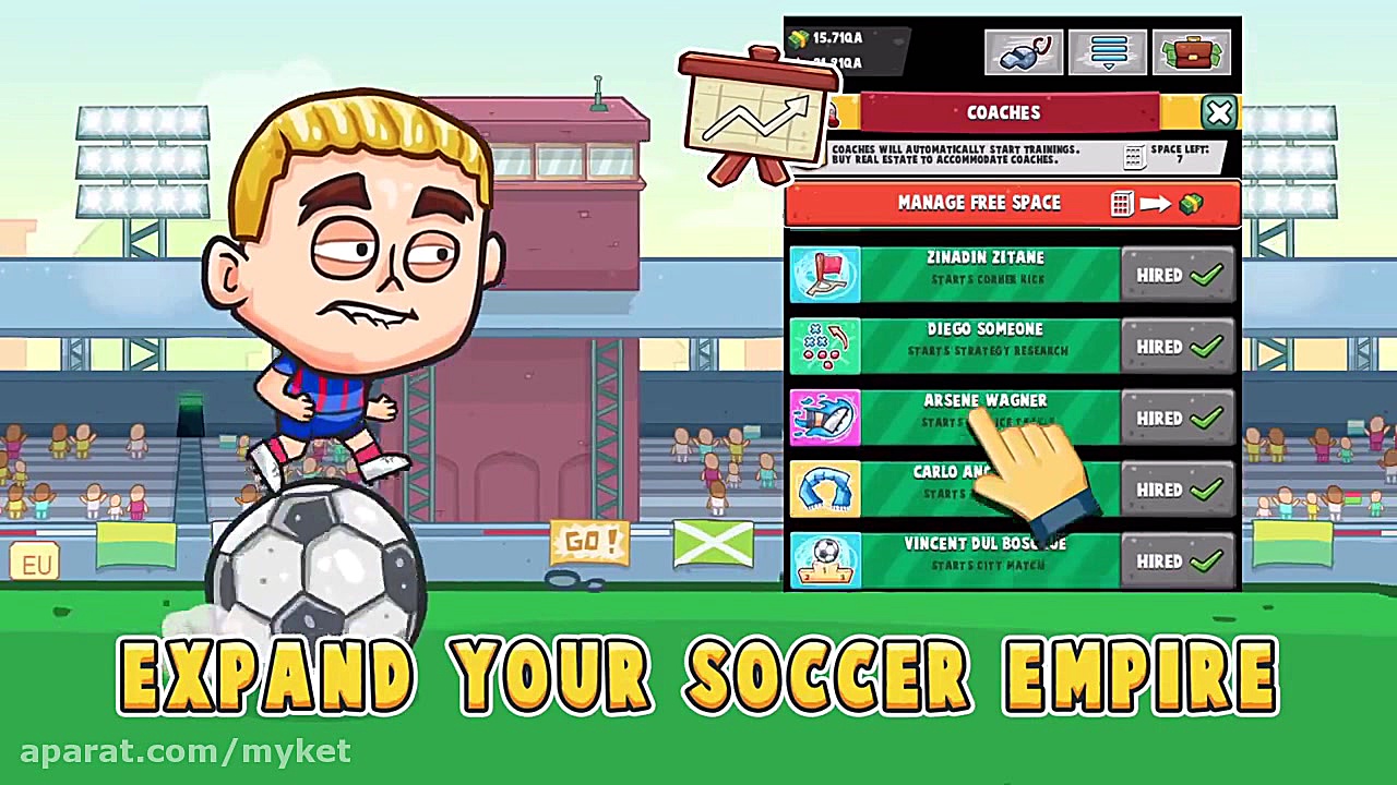 Soccer Simulator  Game Trailer