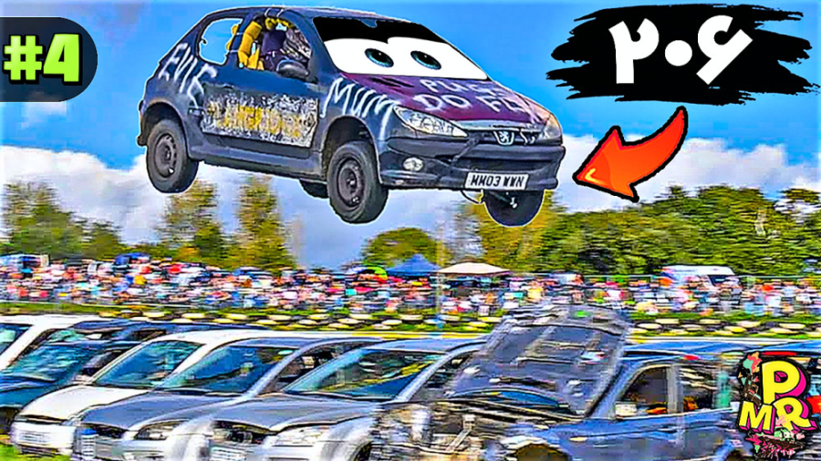 پریدن با سرعت با ماشین ایرانی...