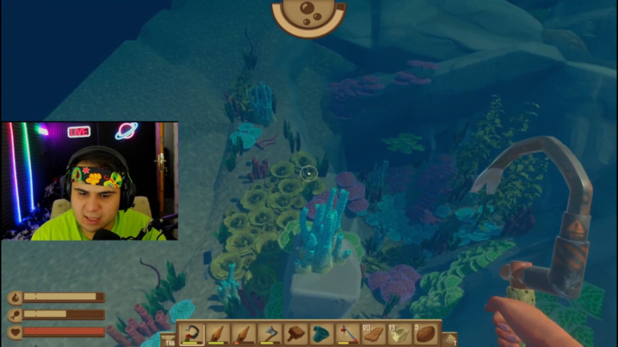 گیم پلی بازی raft با شزی ( رفت...