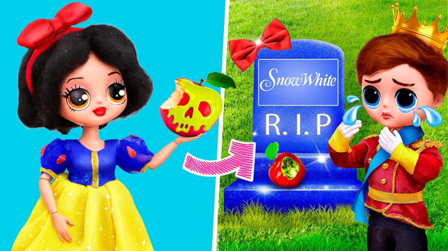 ترفندهای عروسکی سفید برفی ، عر...