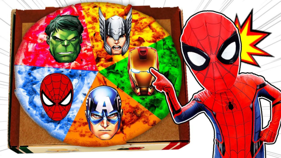 چالش پیتزای ابرقهرمانان ، مر ع...