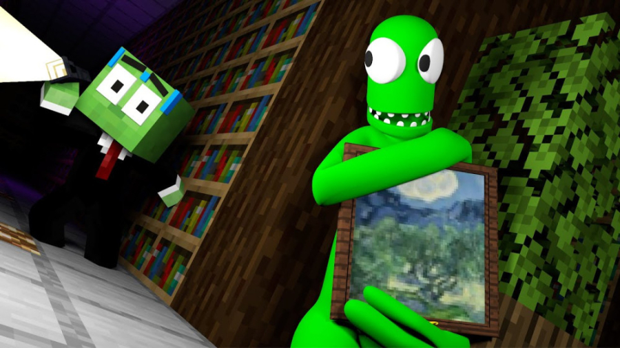 انیمیشن ماینکرافت رینبو فرندز...