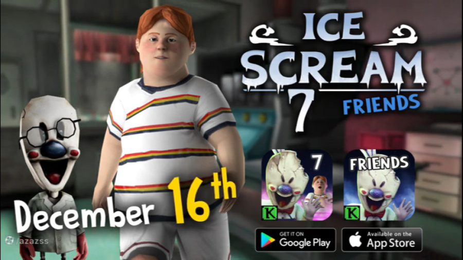 ICE SCREAM 7 OFFICIAL TRAILER تریلر و گیم پلی رسمی جیغ یخی ۷