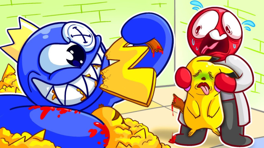 پیکاچو با بلو خیلی غمگین است...