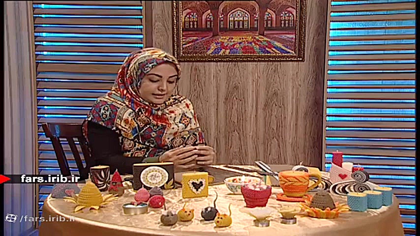 آموزش &quot; شمع سازی به شکل ک...