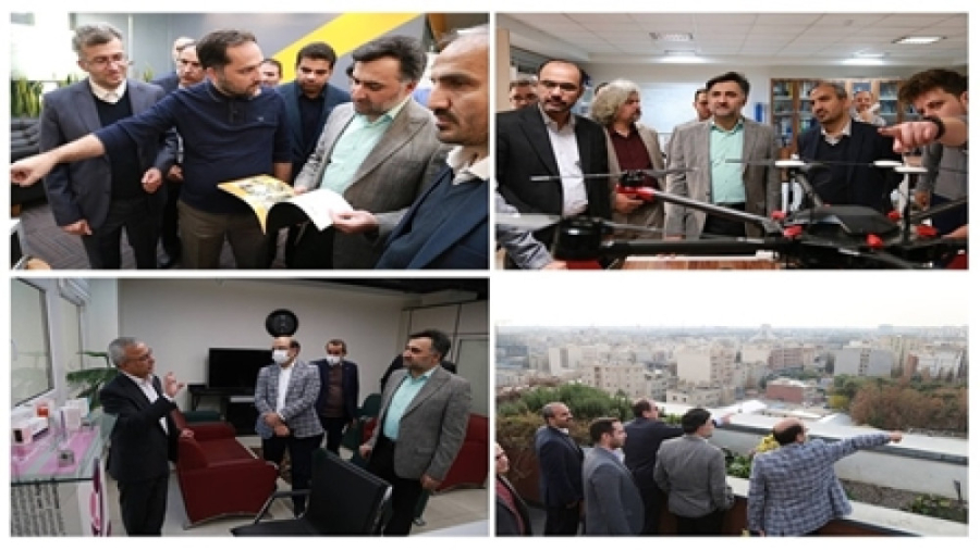 بازدید از ناحیه نوآوری شریف