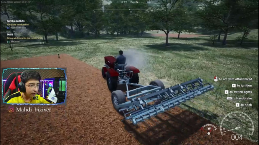 زندگی روستایی آنلاین (111) شخم...