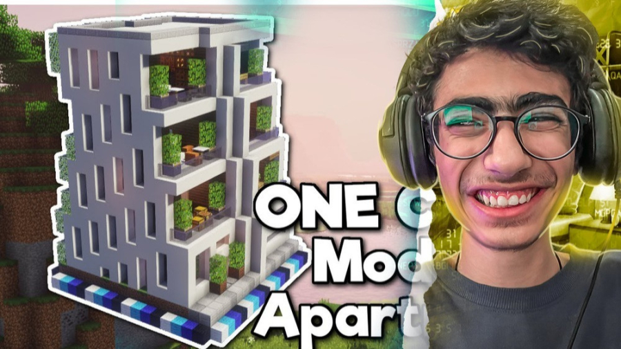 ماین کرفت بزرگترین برج شیشه ای...