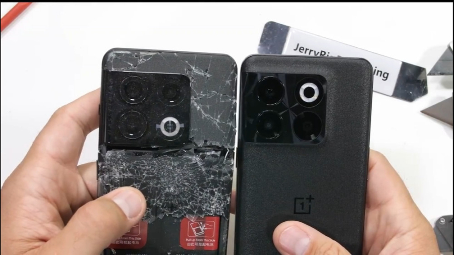 تست مقاومت گوشی OnePlus 10T