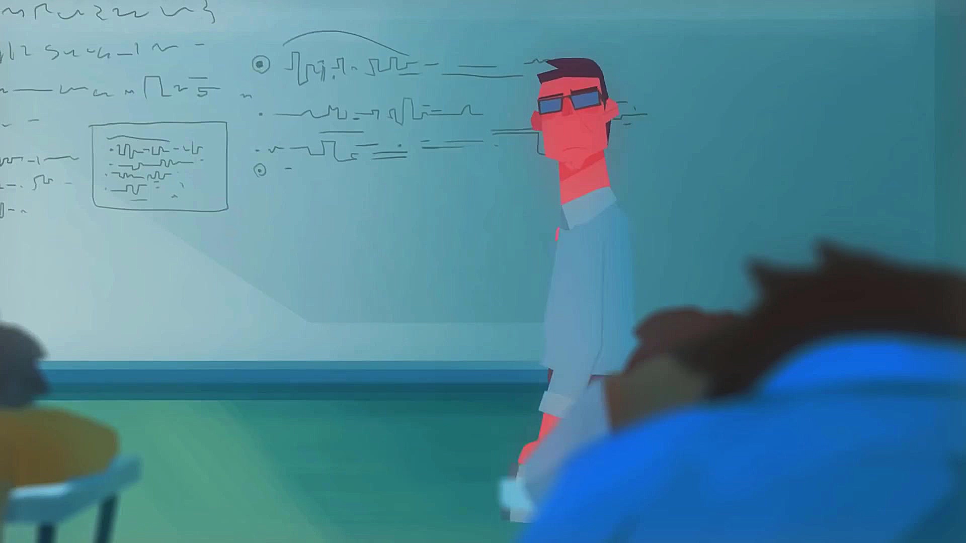 انیمیشن کوتاه کلاس بعد از ظهر...