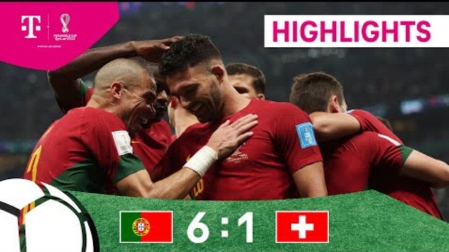 خلاصه بازی پرتغال ۶ ۱ سوئیس| ج...
