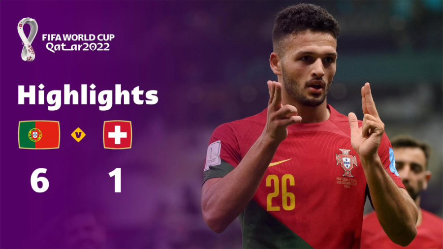 پرتغال ۶ ۱ سوئیس | خلاصه بازی...