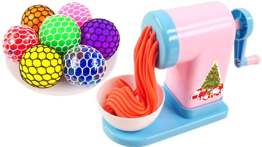 فیلم های کودکانه  نودل رنگی با...