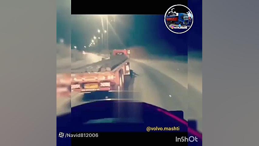 قدرت کامیون ماک کم آوردن اسکان...