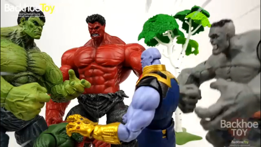 مرد عنکبوتی، مرد آهنی، هالک، ج...