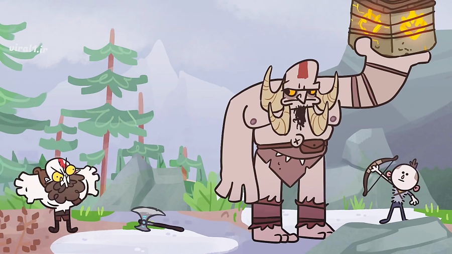 انیمیشن کوتاه خدای جنگ God of...