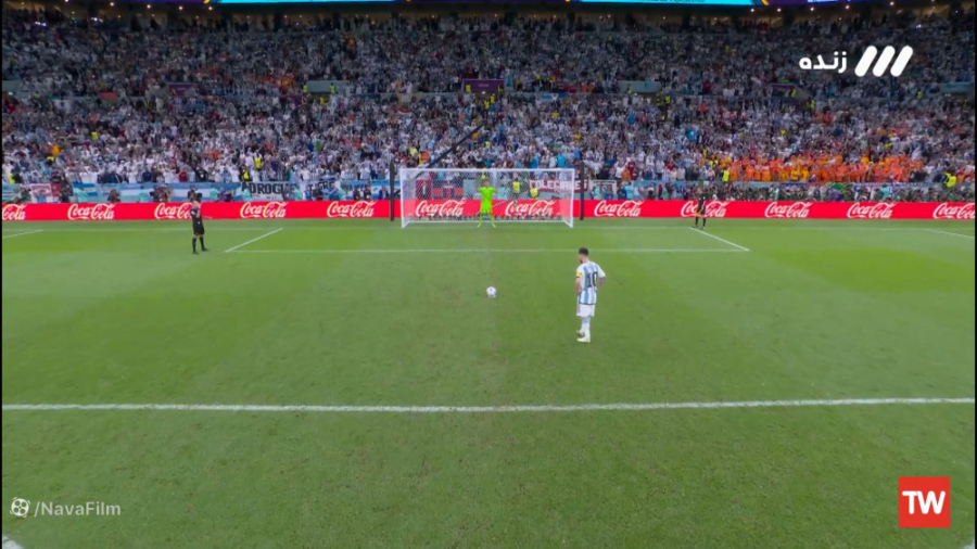 ضربات پنالتی آرژانتین 2(4)  هل...