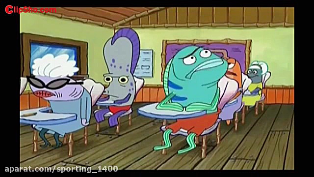 باب اسفنجی جذاب قدیمی