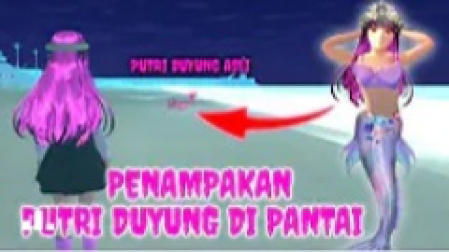 ساکورا اسکول دیده شدن پری دریا...